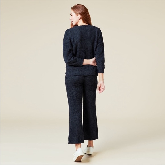 Softies Solid Marshmallow Reverse Seam Crewneck Lounge Set Size XL New With Tags - Picture 4 of 14